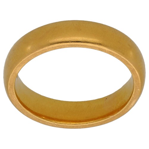 22ct gold ring - 7.77g, wedding