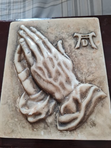 Wax relief wall plaque - wax,