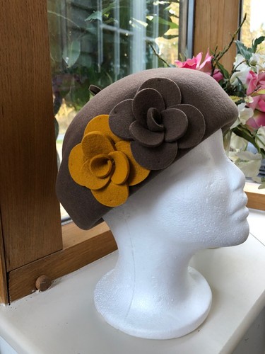 Ladies 1940s 30s 50s wool - 50s, felt
