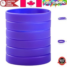 Adult 8" Violet Silicone