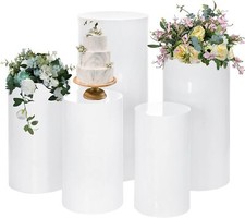 Metal Cylinder Plinth Pedestal