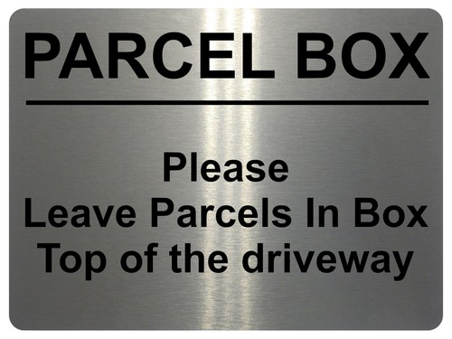 2284 parcel box please leave - 2284,