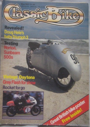 Classic bike magazine may - bike, 1987