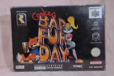 PAL Conkers bad fur day N64 - EXCELLENT condition - complete in box