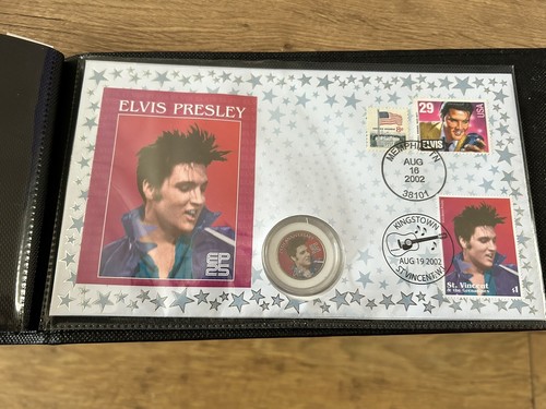 Elvis presley coin and - and, cover