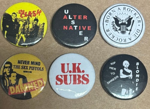 Quality retro pin badges - retro,
