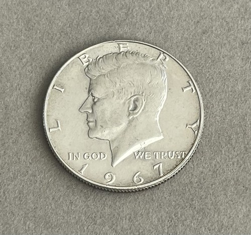 1967 half dollar - usa, john