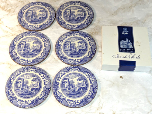 Rare round vintage spode - round,