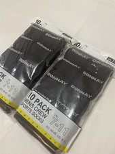Donnay Men's Socks 1-Pack Size UK 7-11 Everyday Comfort Black  New