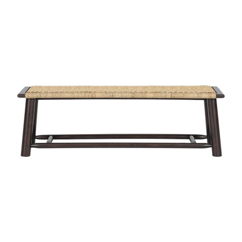 Farmhouse walnut rattan - farmhouse,
