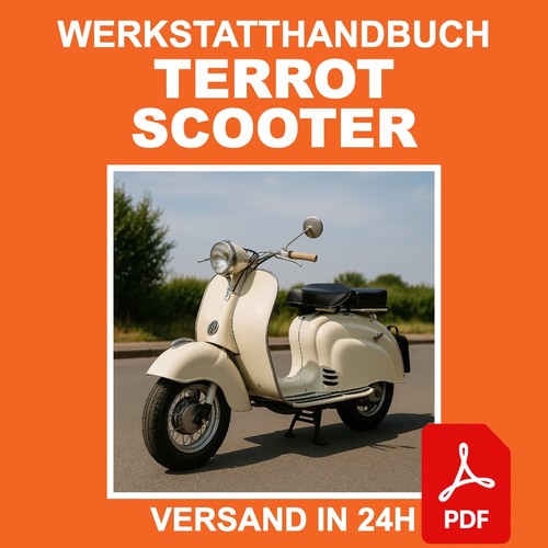 Workshop manual terrot - manual, scooter
