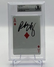 PHIL IVEY SIGNED WSOP POKER