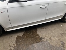 AUDI A4 B8 S LINE 2008-2015 SIDE SKIRT - PASSENGER SIDE - LY9C