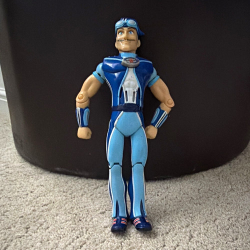 Lazytown sportacus blue - lazytown,