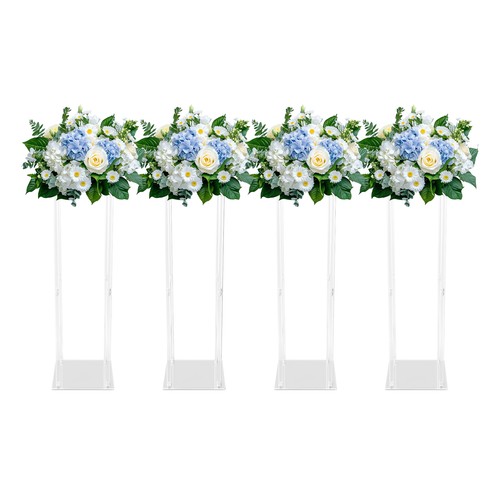 4pcs 25x25x80cm wedding flower - 4pcs,