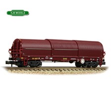 N Gauge Graham Farish 373-826C BRA Steel Carrier EWS Bogie Wagon
