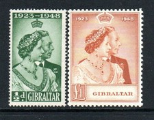 (970)     Gibraltar KGVI 1948
