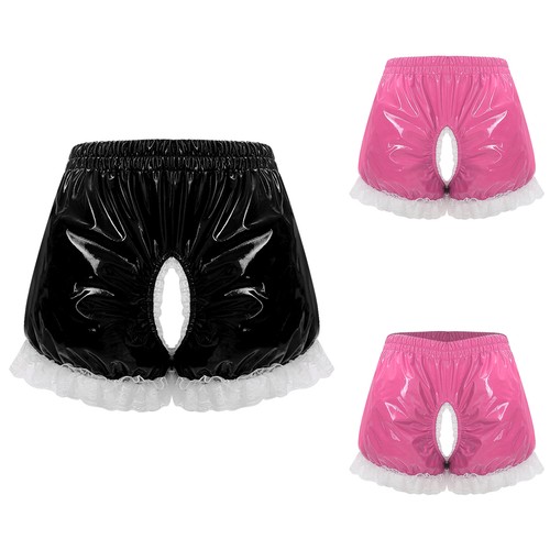 Women panties leather briefs - women,