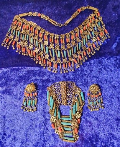 Egyptian revival necklace - revival,