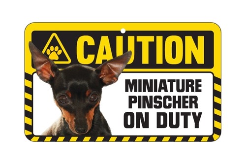 Dog sign caution beware - caution,
