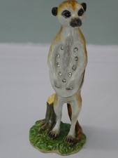 Hidden Treasures Meercat Arora Enamel & Crystal Trinket Box No Necklace