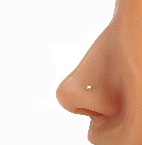 Diamond nose stud - nose, 0.01ct/1