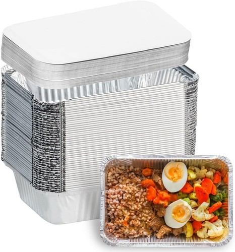 Aluminium foil food containers - aluminium,