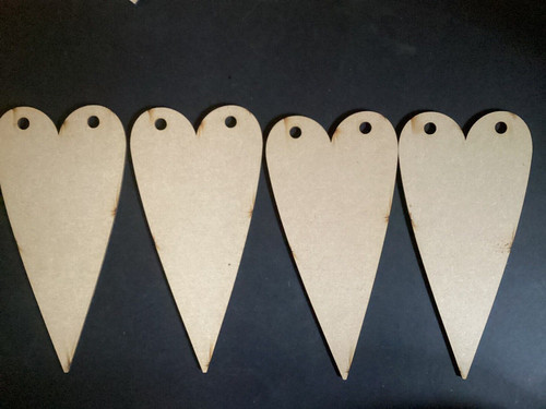 Large thick bunting - thick, mdf