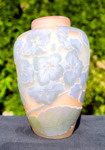 émile gallé cameo - gallé, vase