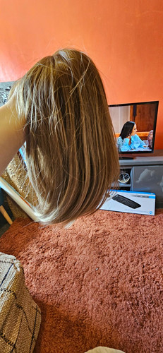 Ladies blonde wig - blonde,