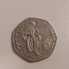 1982 Isle of Man Fifty Pence