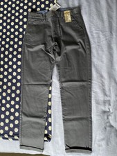Boys Next Slim Fit Grey Trousers Age 12 Years BNWT