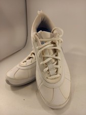 Nike White Non-Marking Lace Up Trainers Sneaker Size 4 Nearly New 