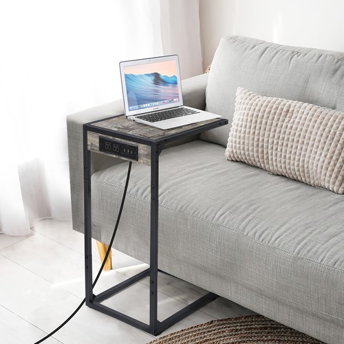 Shaped end table - c-shaped,
