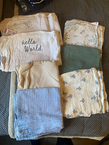 Baby muslin multi purpose - muslin, multi-purpose
