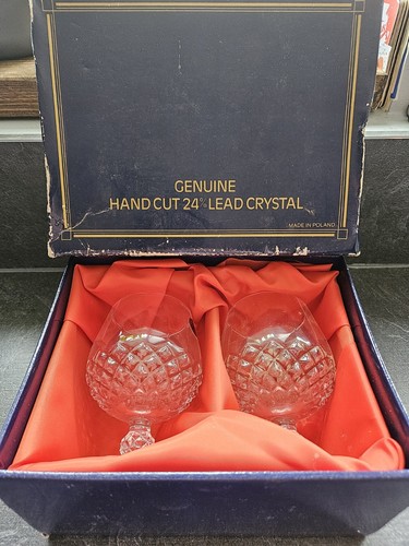 Genuine lead crystal hand cut - crystal,