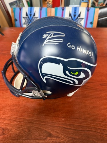Russell wilson signed seattle - wilson,
