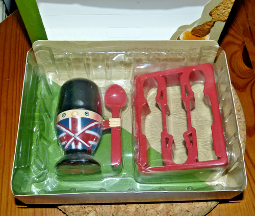 Novelty egg cup and toast - novelty,
