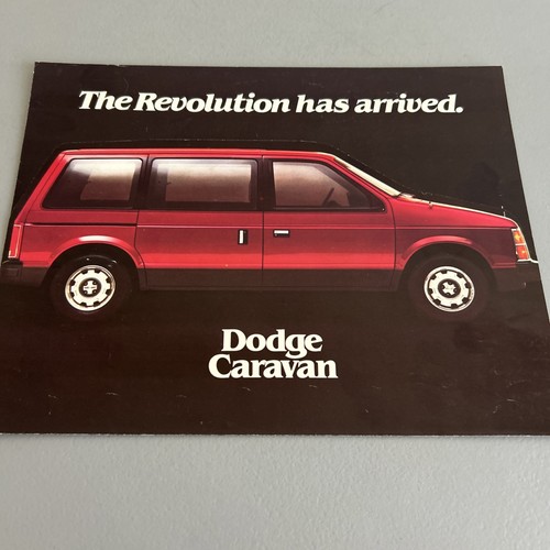 Vintage 1984 dodge caravan - 1984,