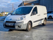 2007 Citroen Dispatch Van Runs & Drives But No MOT, Turbo & Anti Pollution Fault