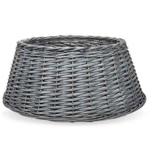 Natural grey wicker christmas - natural,