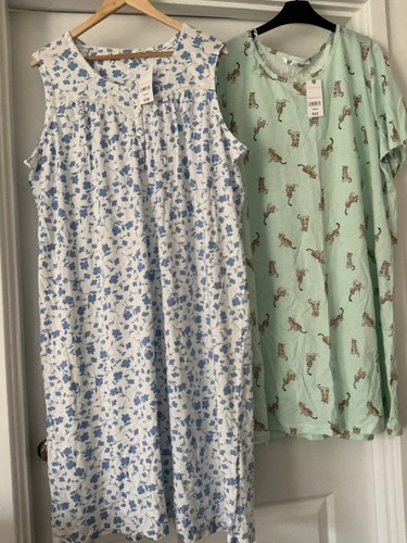 Two bon marche nightdresses - two,