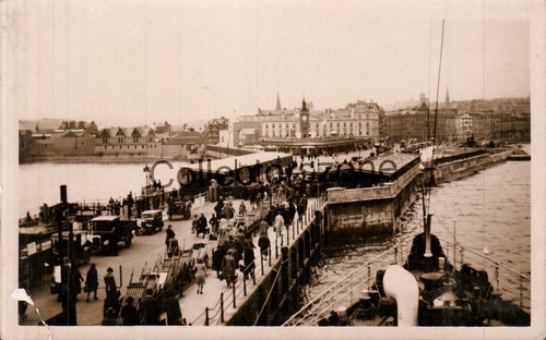 Morecambe 1920 boats - boats, and