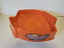 Beyblade Metal Fusion Burning Firestrike BeyStadium Stadium Arena Orange.