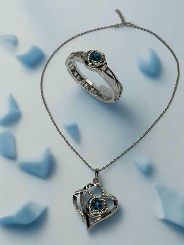 Blue hearts change snap - blue,