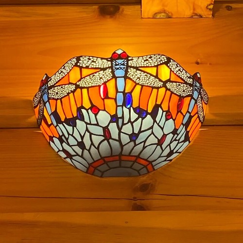Tiffany inch wall lamp - 12,