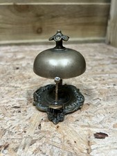 Antique  Counter Top Bell Decorate Hotel service Reception / Shop Desk Brass .