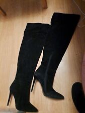 Aldo Ladies Balck Suede Thigh