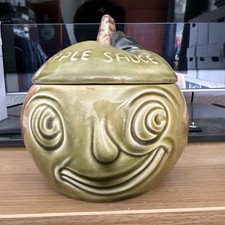 Sylvac Apple Sauce Face Pot