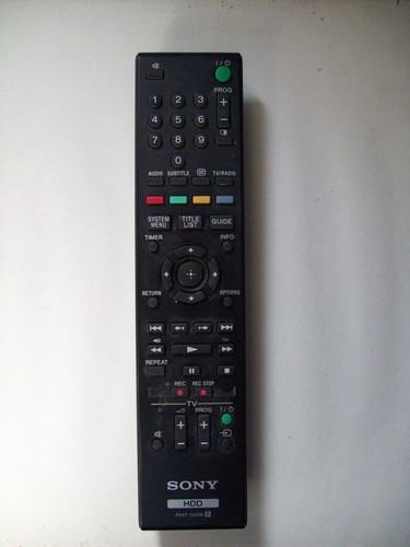 Sony rmt d259 - rmt-d259, remote